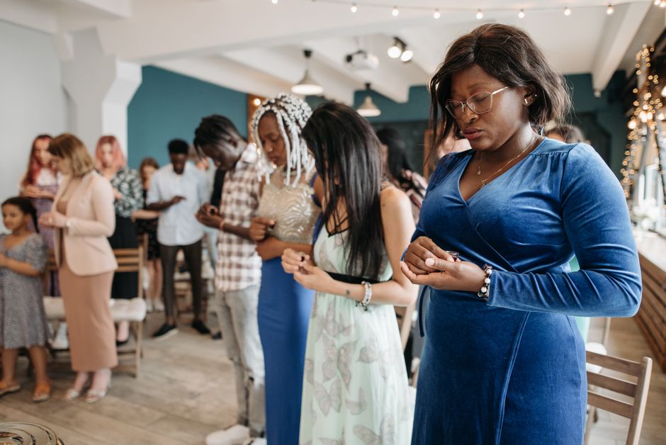 Worship service at Gofamint Ghana